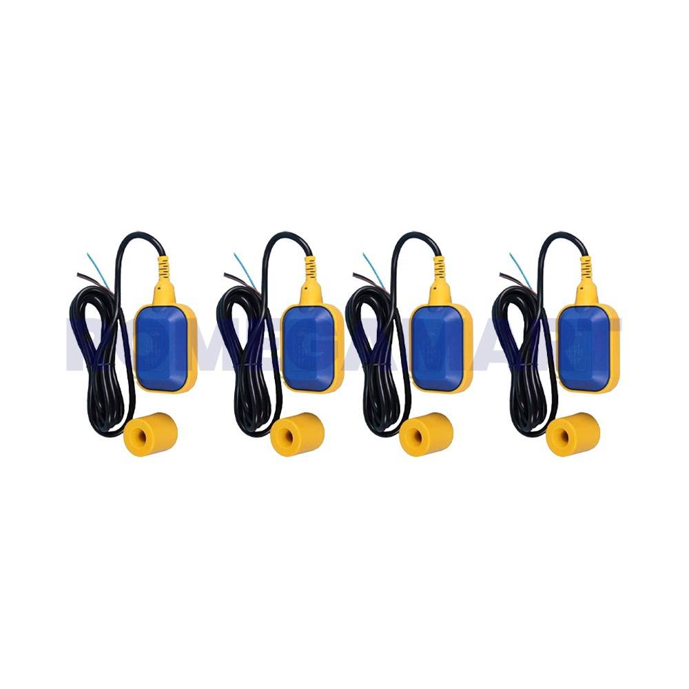 OCEAN STAR Float With Switch 230 Volt Yellow With Blue Color 3 Meter Wire For Industrial Pack of 4 - OCEAN STAR TECHNOLOGIES PRIVATE LIMITEDXQZFEYIEJW