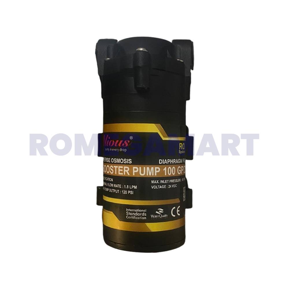 Olious Black Color 100 GPD Booster Pump Suitable For Domestic RO - Sai Enterprises