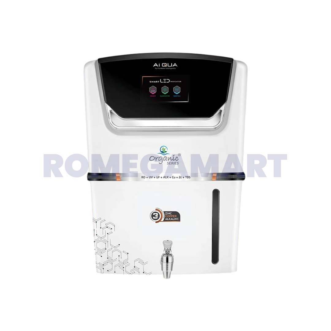 Organic Series AI QUA White TPT Domestic Water Purifier 15 Liter Capacity Feature Domestic Use  - SURYANSH ASSOCIATES