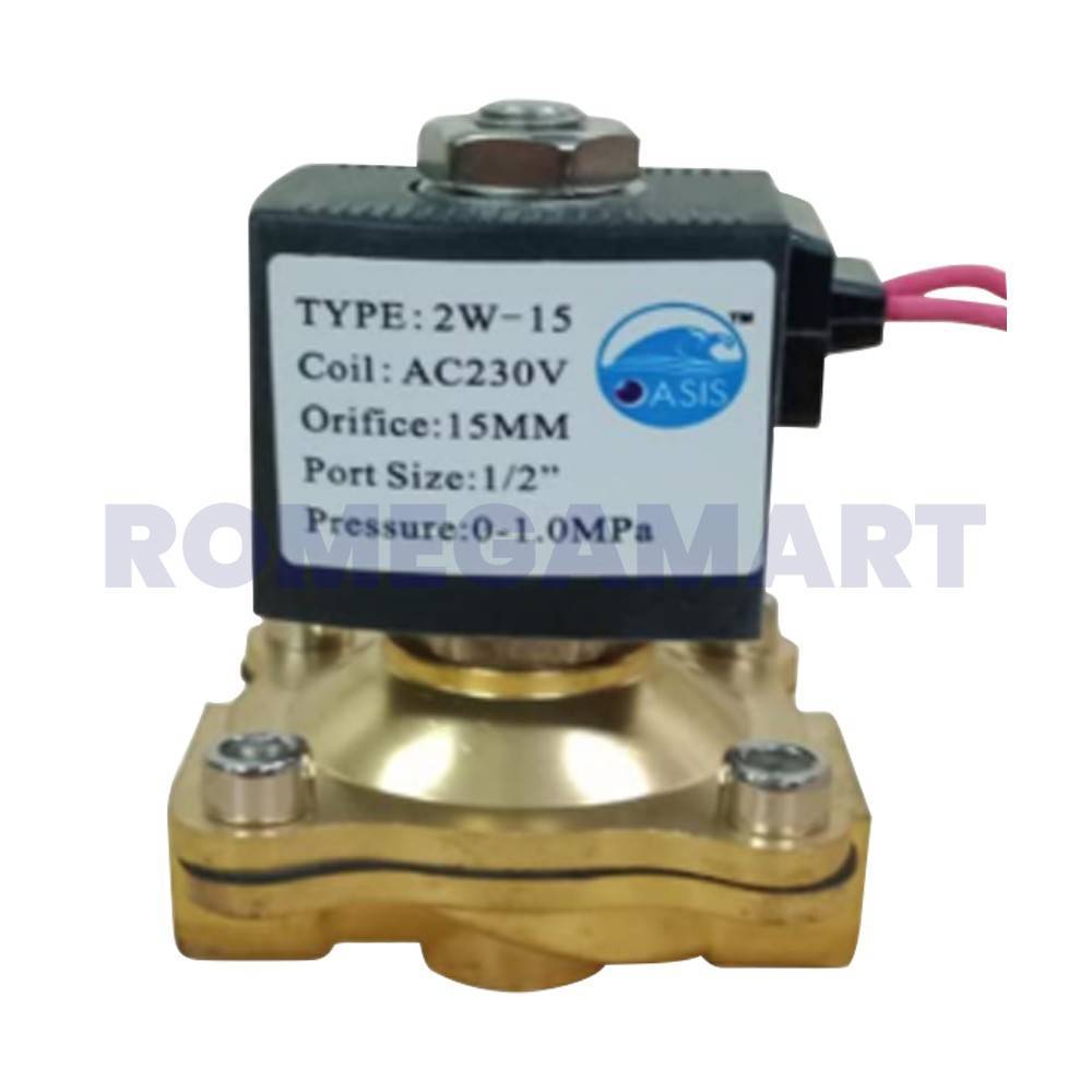 Oasis Solenoid Valve Size-15MM Orifice For Industrial Use - OCEAN STAR TECHNOLOGIES PRIVATE LIMITED