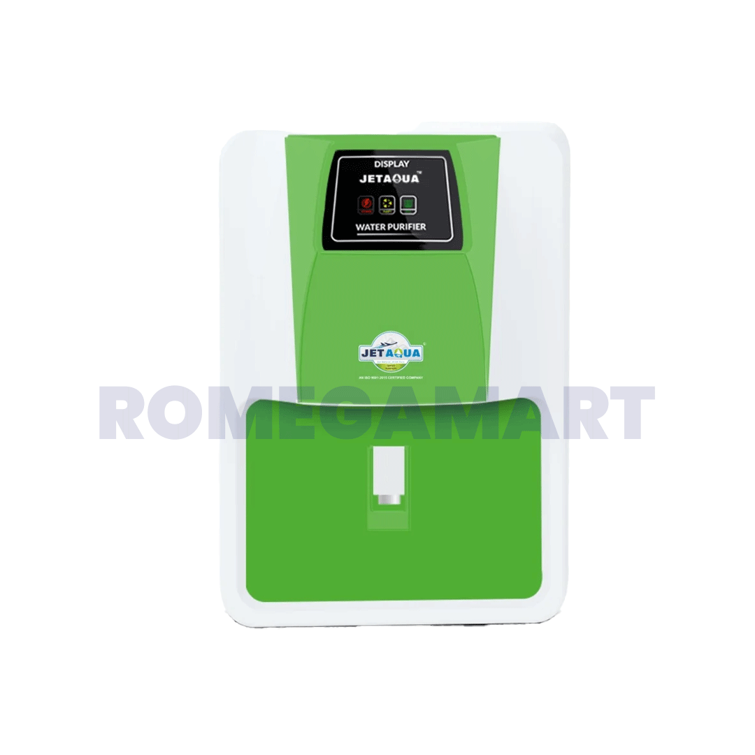 Jet Aqua Omega Green White 10 Liter Storage Water Purifier With LED Indicators - NK WATER TECHNOLOGY