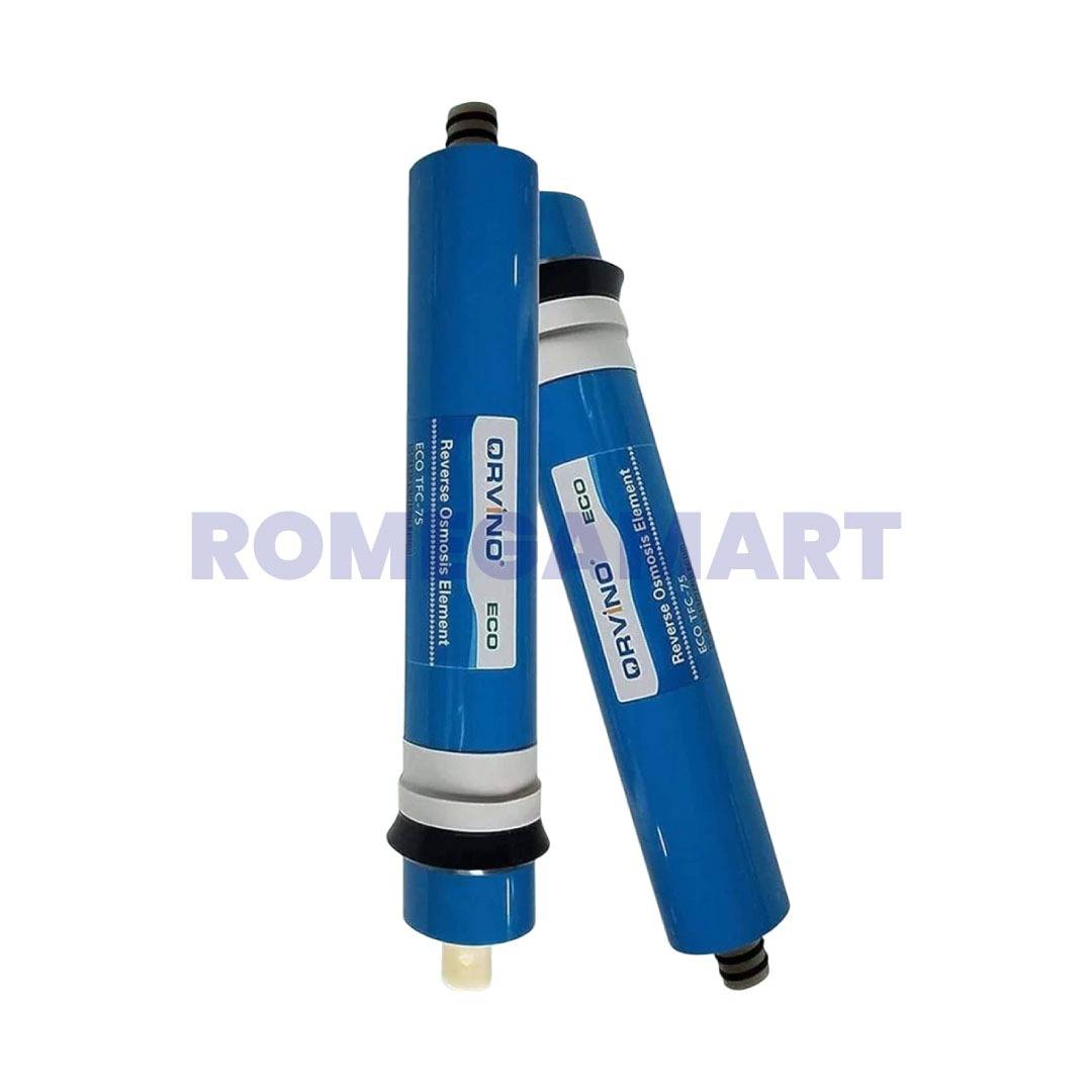 Orvino 75 GPD Membrane Blue Color Polypropylene Material For Domestic Use - Wave RO Aqua Solution