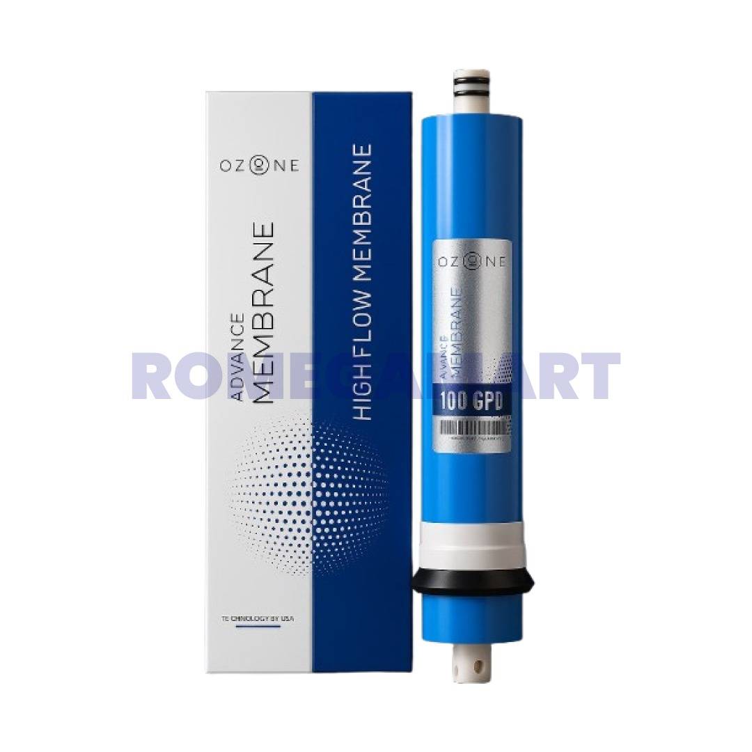 Ozone 100 GPD Avance Membrane 1500 TDS Blue Color Polypropylene Material Suitable For Domestic Use - Wave RO Aqua Solution