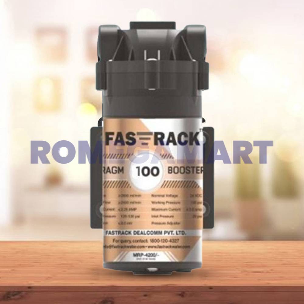 FASTRACK Ultra 100 GPD Booster Pump Black Color Suitable For Domestic RO - JAZZ PURE WATER SOLUTIONS