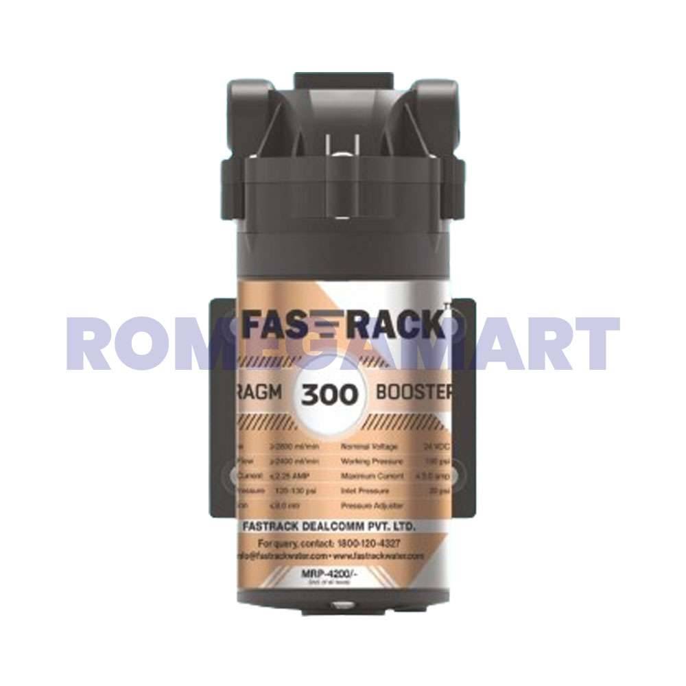 Fastrack 300 GPD Booster Pump Black Color Suitable For Domestic RO - JAZZ PURE WATER SOLUTIONS