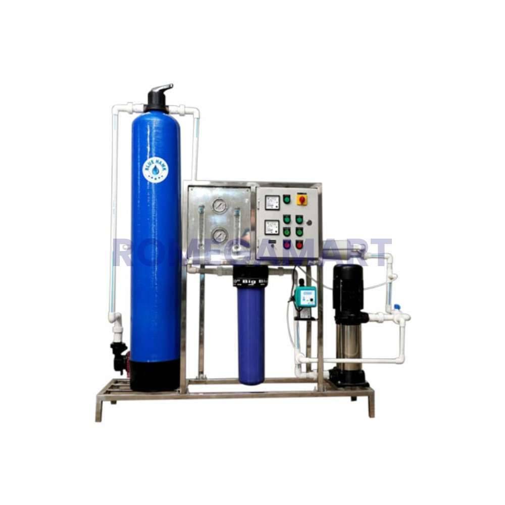 BLUE HAWK Industrial RO Plant Blue Color With Noise Free Functionality And High Efficiency 250 LPH - Yash Water Purifiers Private Limited
