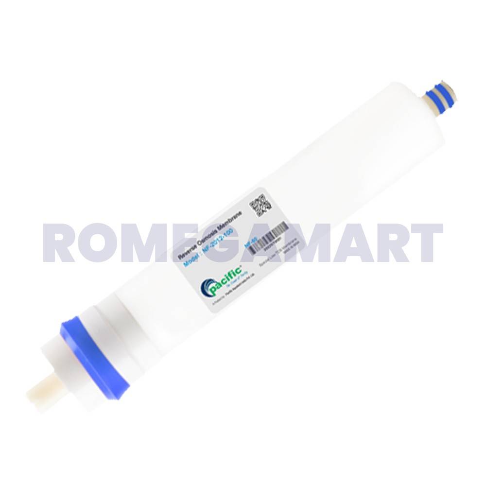 Pacific NF-2012-100 NF60 BLUE RUBBER 100 GPD Membrane Suitable For All Types Of Domestic Water Purifier Working Upto 250 TDS - Pacific Aquatech India Private Limited