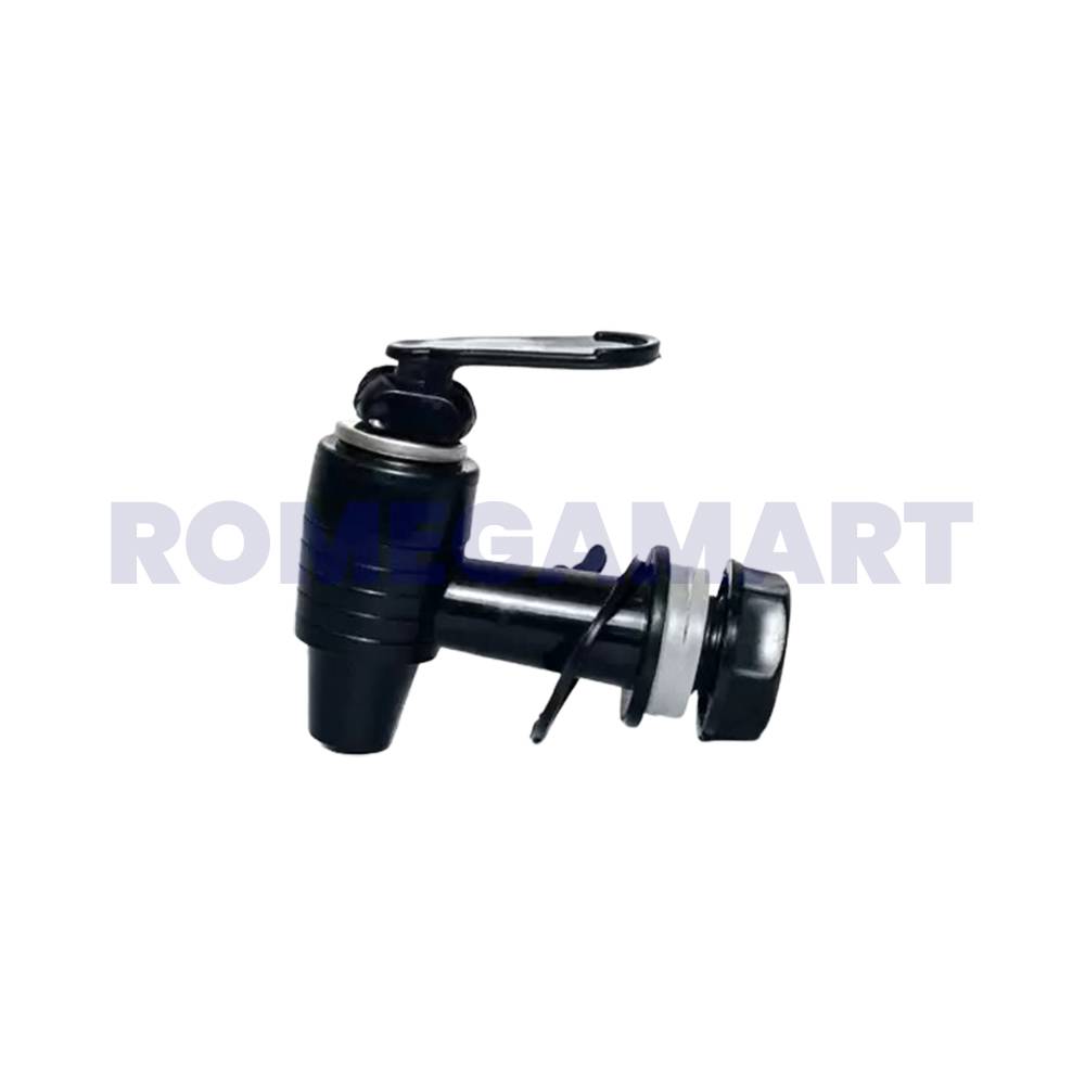 Black Color Plastic Tap For Domestic RO Water Purifier For Domestic Ro - Adroit Aquatech pvt ltd