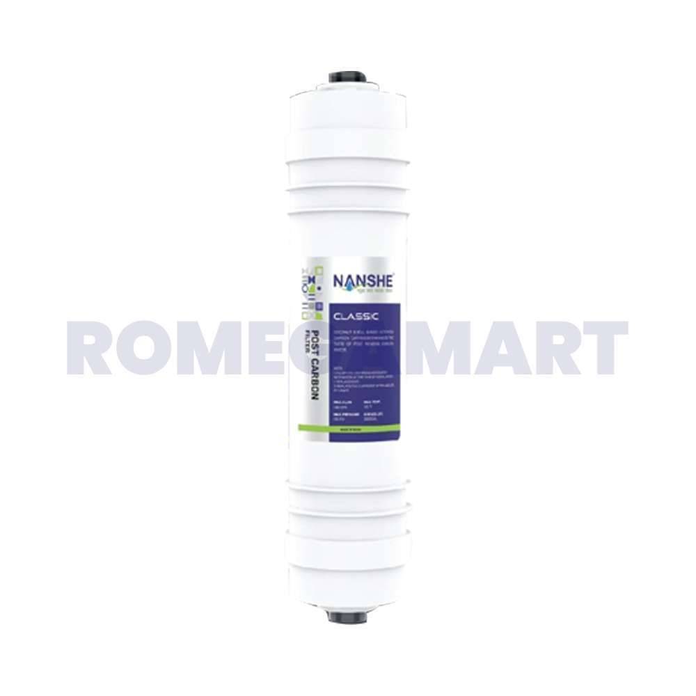 NANSHE Classic Inline Push Fit Post Carbon Filter Suitable For Domestic Water Purifier - PARSHWAM FILTRATION LLP