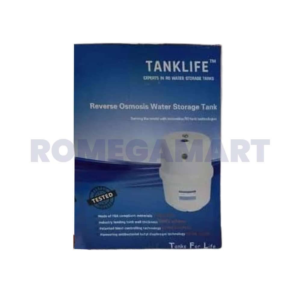Tank Life 4 Gallon Pressure Tank White Color For Domestic USe - GTB JI WATER SOLUTION
