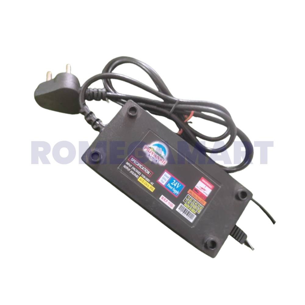 Priyansh Aqua 24 Volt 2.5 Ampere SMPS Grey Color For Domestic Use - KHATUSHYAMJI MULTI SERVICES