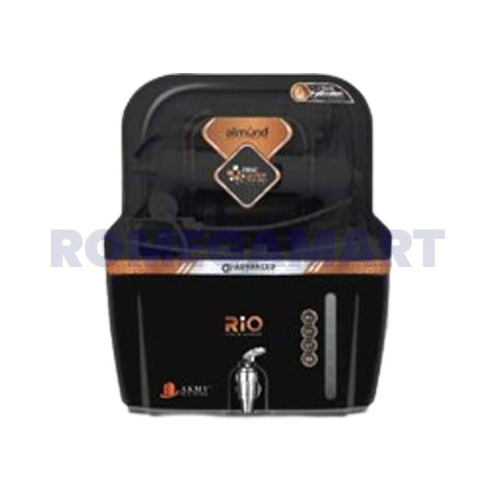 RIO Copper Aqua Almond Cabinet Black Color 12 Liter Storage For Domestic Use - JAZZ PURE WATER SOLUTIONS