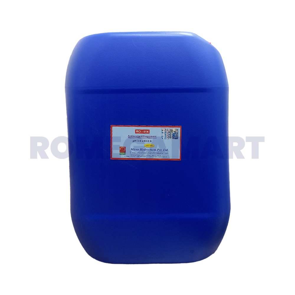 Ro-514 Antiscalent/dispersant Ph 3.0 Lsi+2.6 10 KG Drum For Industrial - Micro Hydrochem Pvt LTd