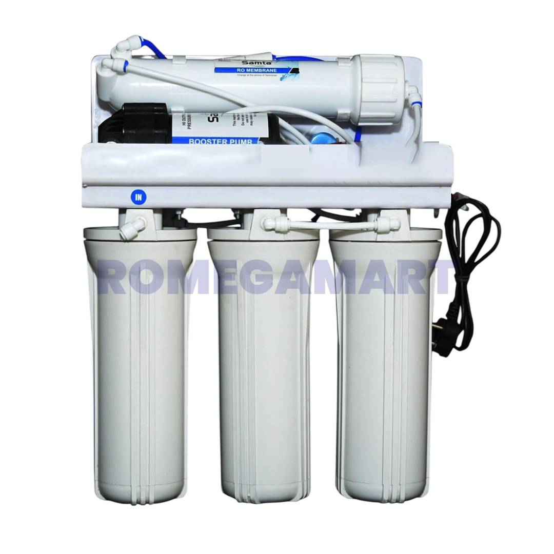 Aqua Online RO Water Purifier White Color 5 Liter Storage ABS Plastic Material Suitable For Domestic Use - Infinity Water Solution
