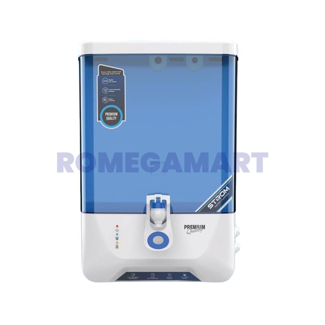 Aqua Storm RO Water Purifier Blue Color 10 Liter Storage ABS Plastic Material Suitable For Domestic Use - Infinity Water Solution