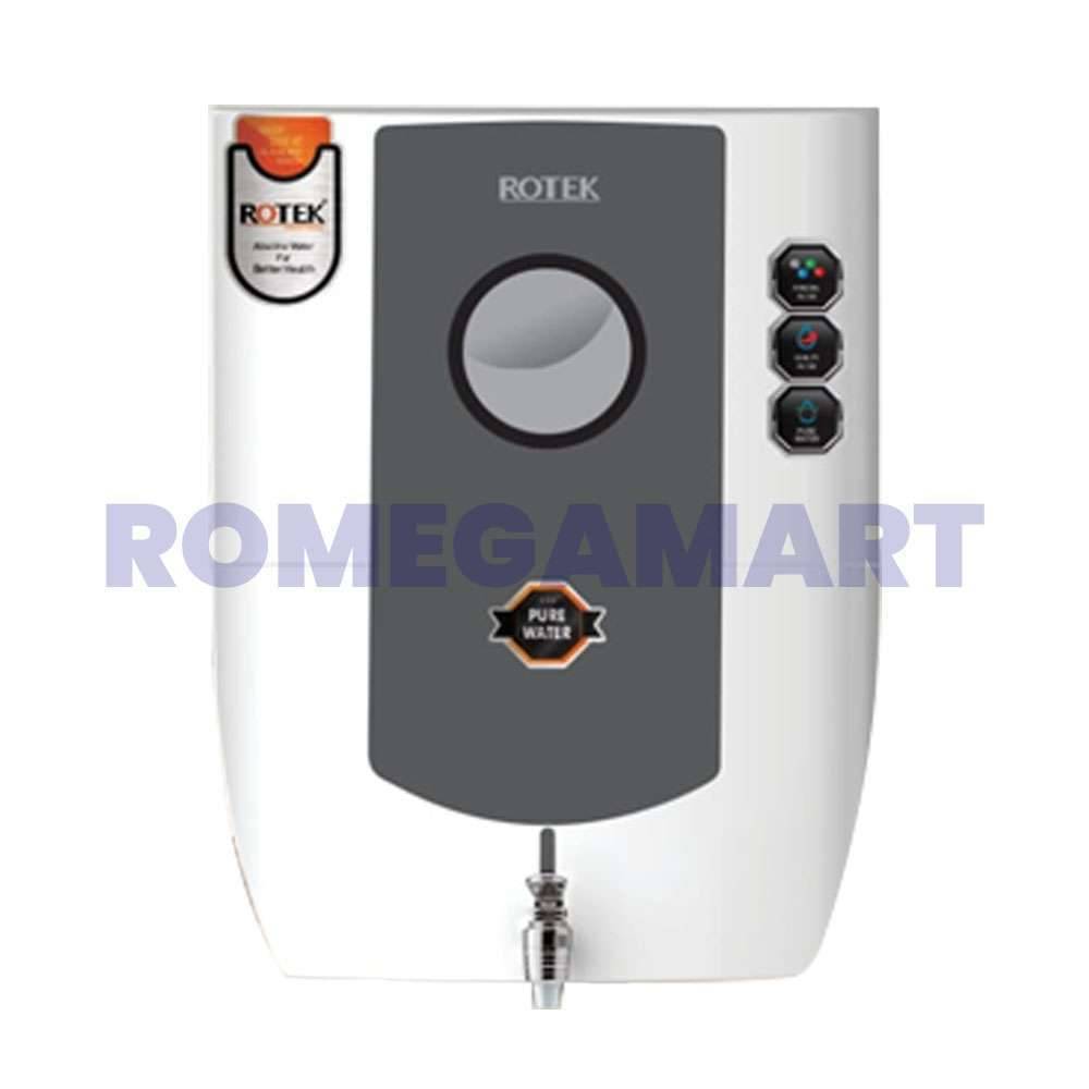 ROTEK Cyclone Smart White Color 12 Liter Storage Water Purifier For Domestic Use - ZETTA WATER PURIFIER PRIVATE LIMITED