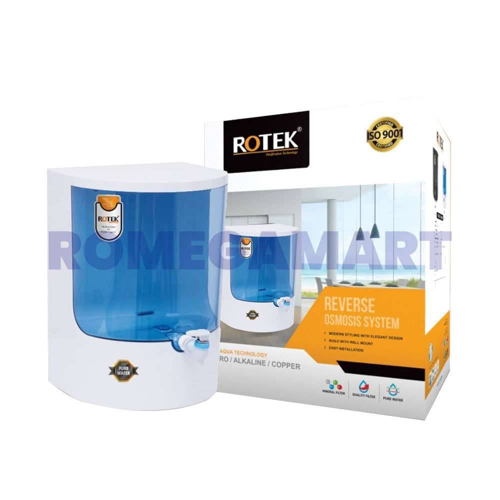 Rotek Dolphin White Color Water Purifier 8 Liter Storage - ZETTA WATER PURIFIER PRIVATE LIMITED