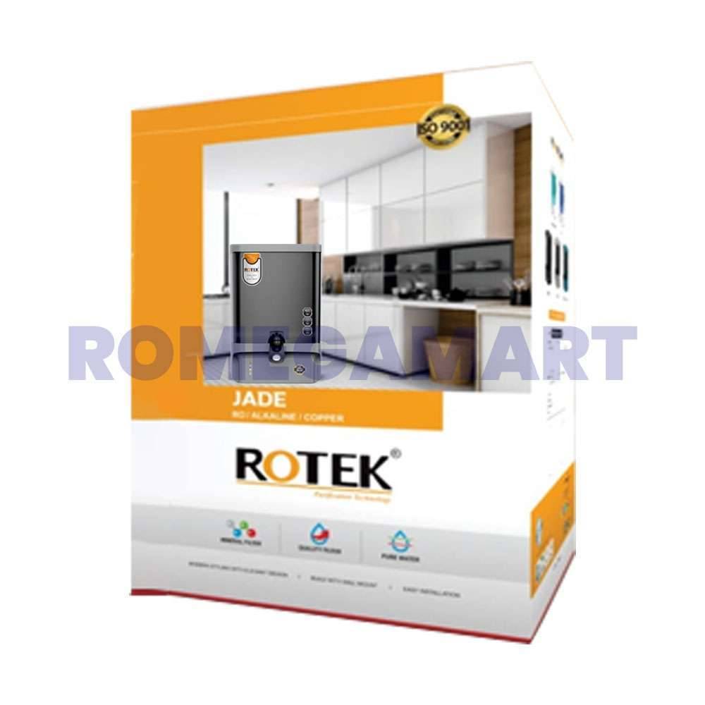 ROTEK Jade 10 Liter Storage RO+Copper+Alkaline Grey Color Water Purifier For Domestic Use - ZETTA WATER PURIFIER PRIVATE LIMITED