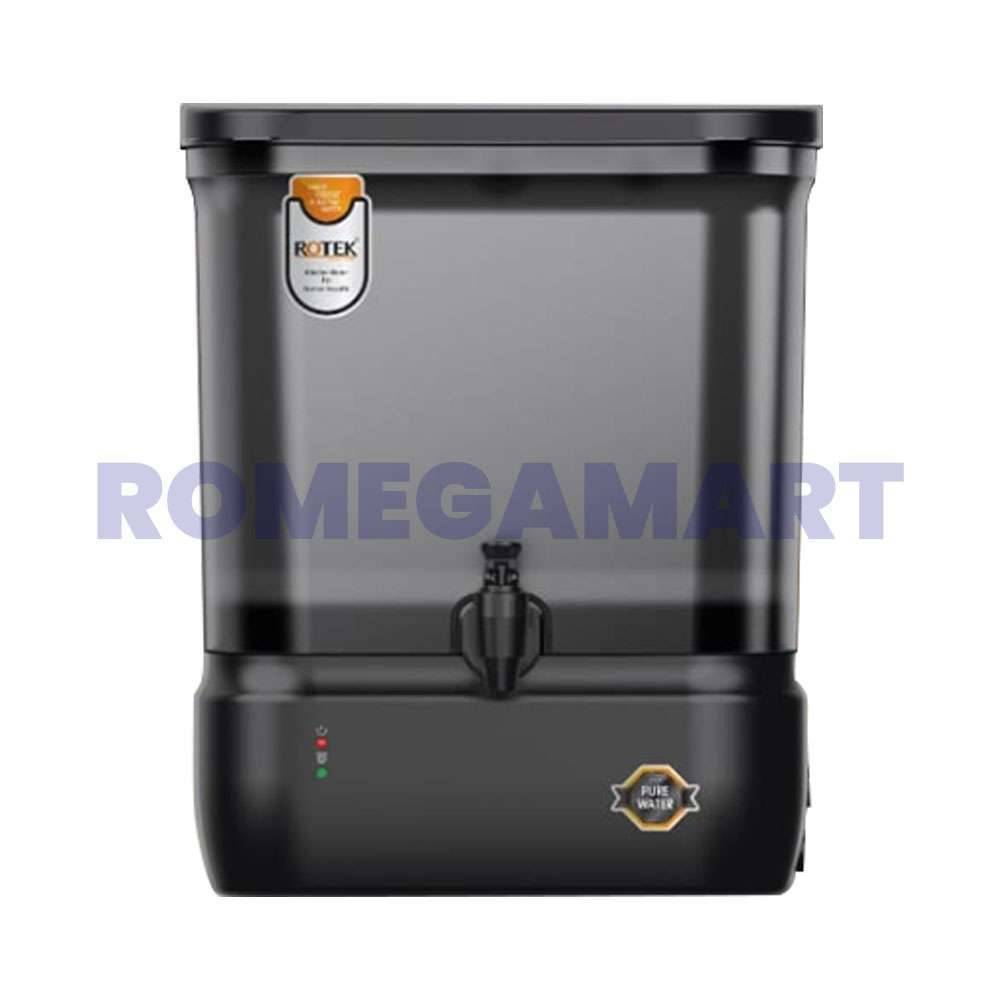 ROTEK Mars 9 Liter Storage Black Color Water Purifier For Domestic Use - ZETTA WATER PURIFICATION PRIVATE LIMITED