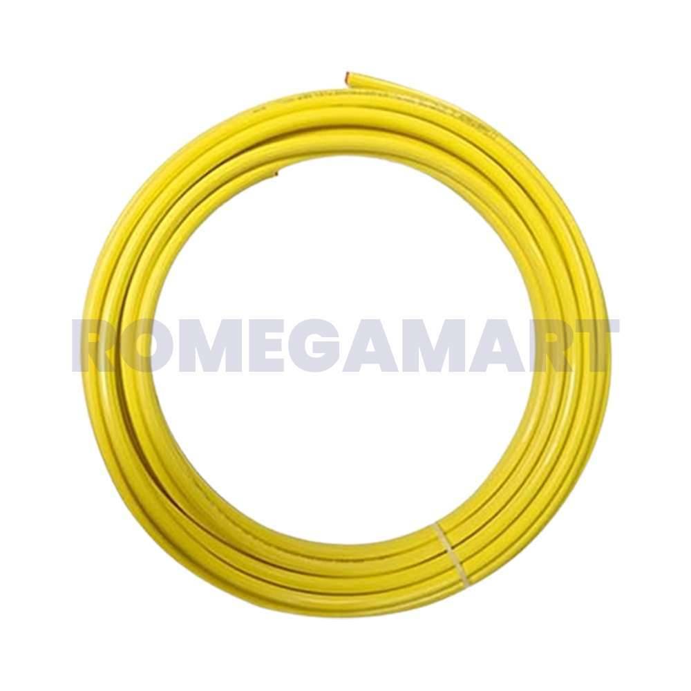 Rotek 1/4 Inch Pipe Roll 100 Meter Marking Vergin Yellow Color For Domestic Use - ZETTA WATER PURIFIER PRIVATE LIMITED 