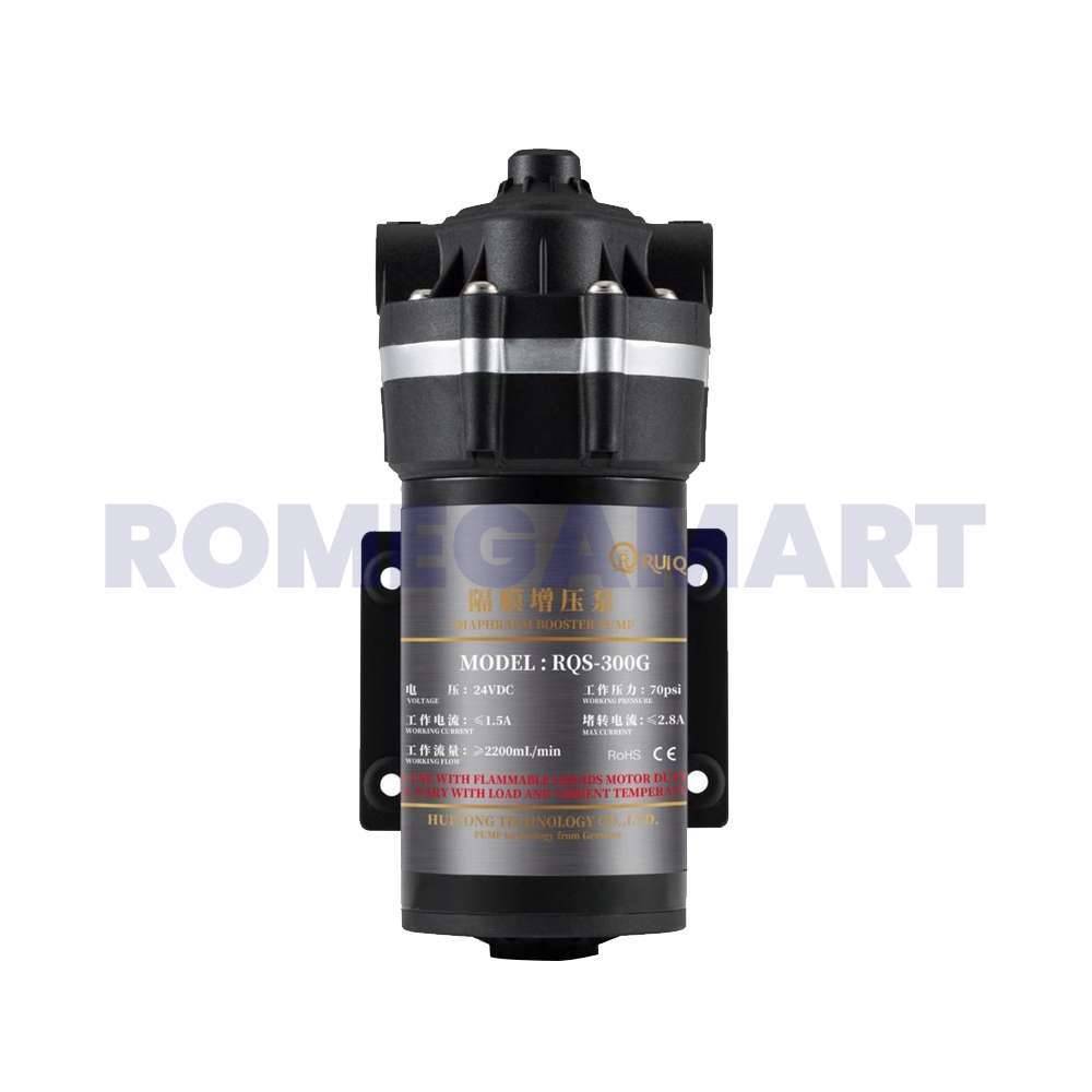 RUIQUAN 300 GPD Black Color Booster Pump For Domestic Use - MCLORD