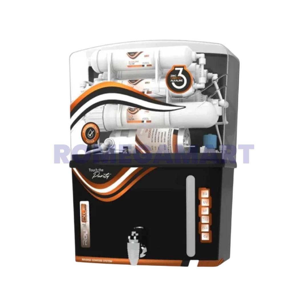 Royal Blue Black Zinc Copper Alkaline Water Purifier 12 Liter - RK ENTERPRISES