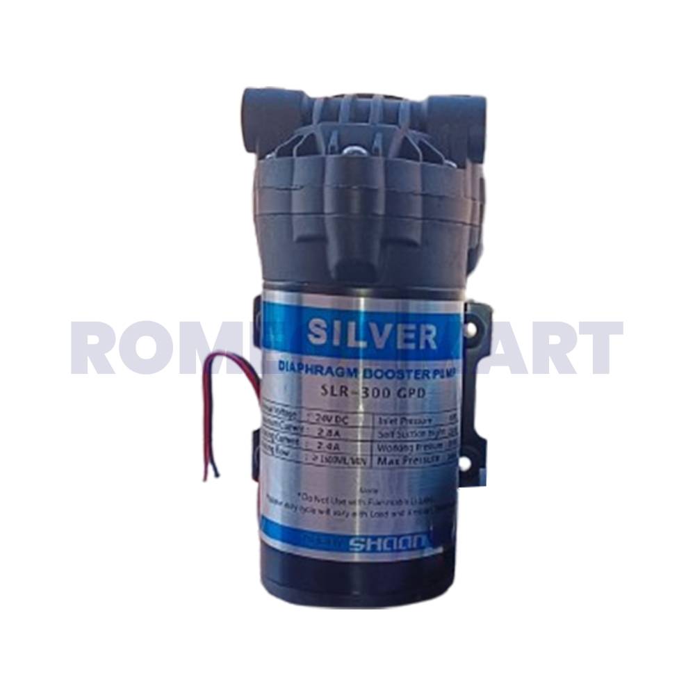 Shaan Silver 300 GPD Booster Pump For Domestic Use - Vista Aqua Tech