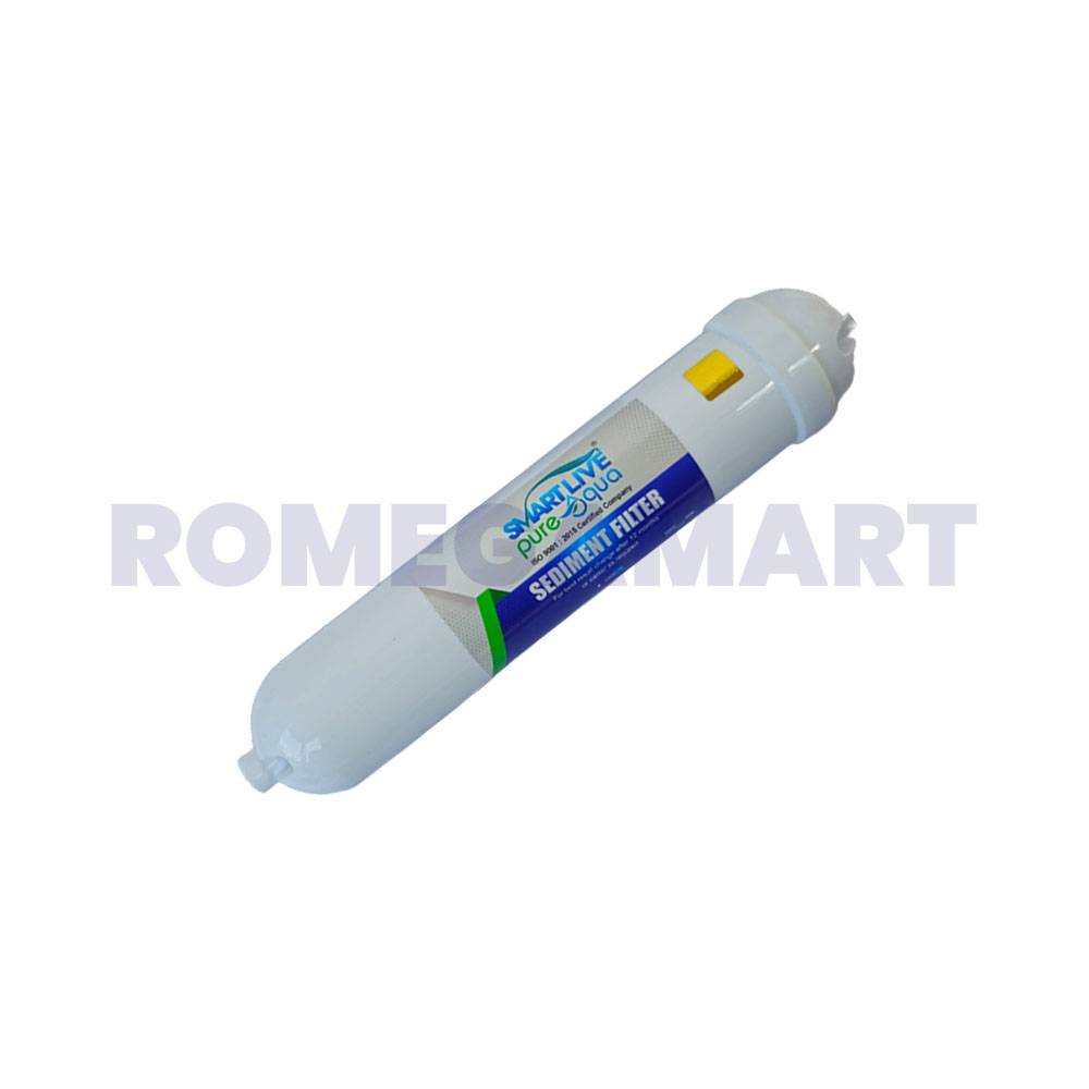 Smart Live Pure Sediment Filter White Color Plastic Material For Domestic - SMART LIVE PURE AQUA