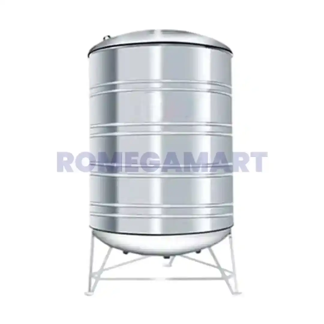 7000 Liter SS Storage Tank For Industrial Use - Crystal Water Solutions