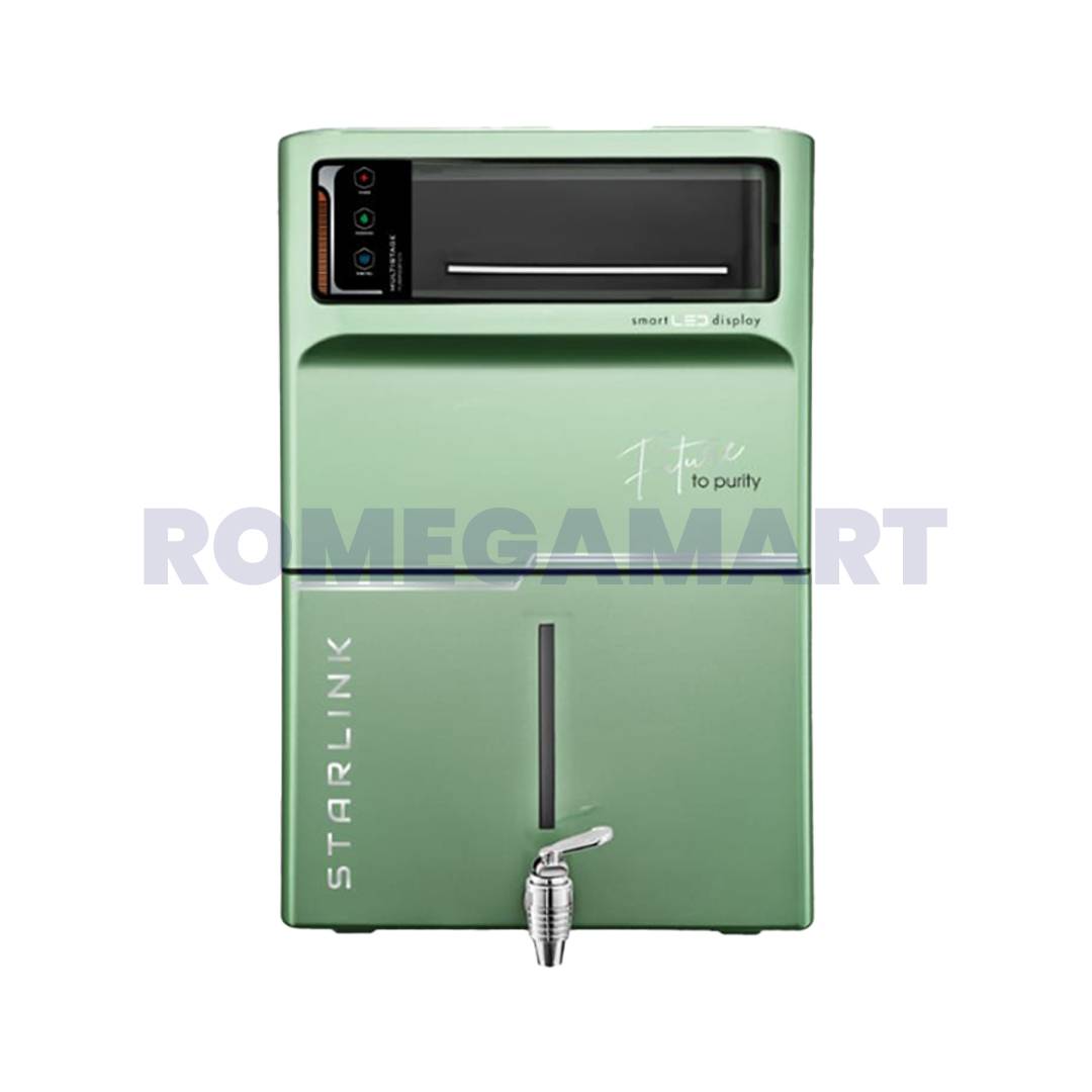 Starlink 8 Liter Storage Green Color Water Purifier For Domestic Use - A.R Enterprises