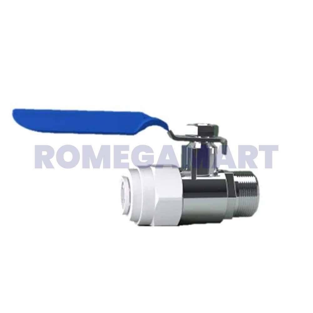 Shapure Water Purifier Inlet Valve Brass Handle For Industrial RO - Sha Traders