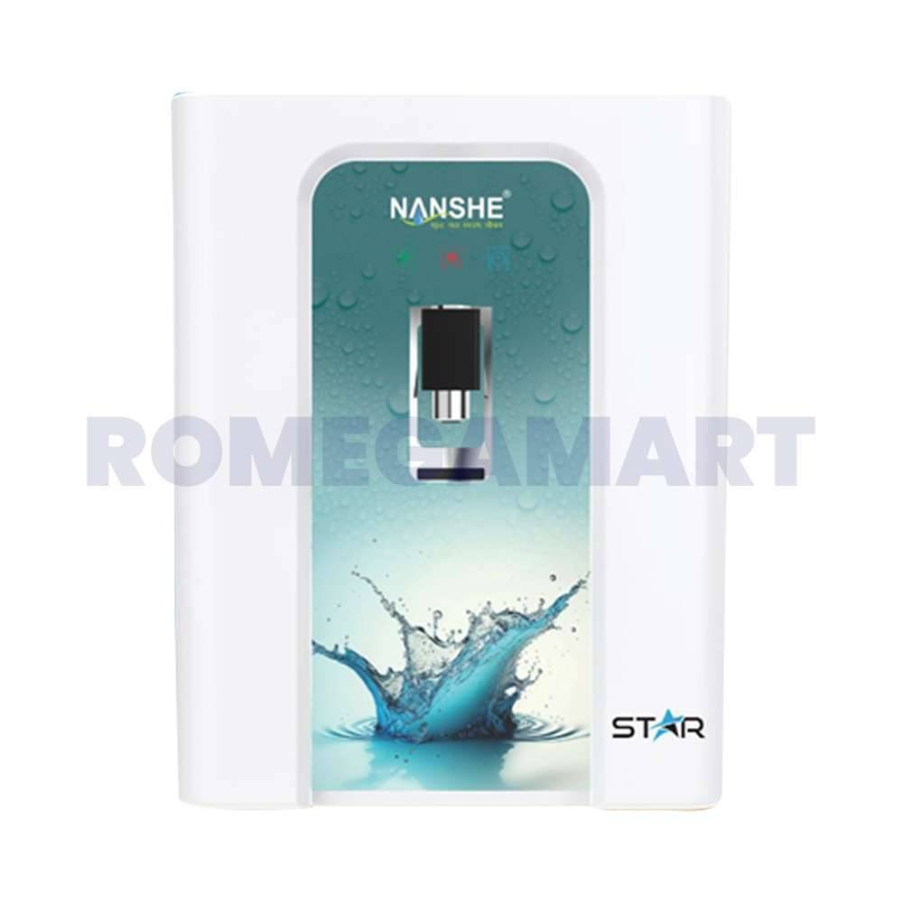 NANSHE Star White 9 Liter Water Purifier RO+ZN+CU+TDS White Color For Domestic Use Code MB - PARSHWAM FILTRATION LLP