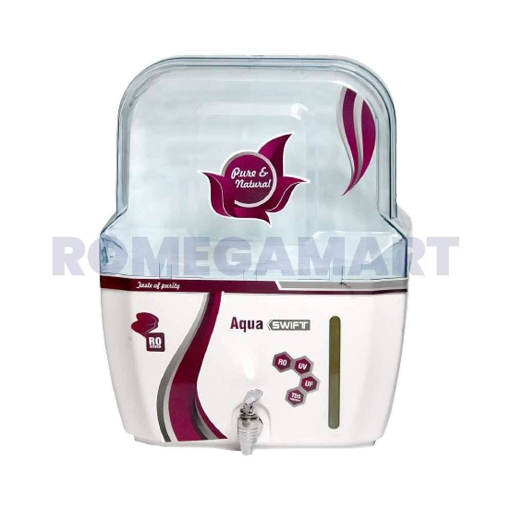 Aqua Swift Eco 12 Liter Storage RO+UV+UF Water Purfiier ABS Plastic Material - GTB JI WATER SOLUTIONS