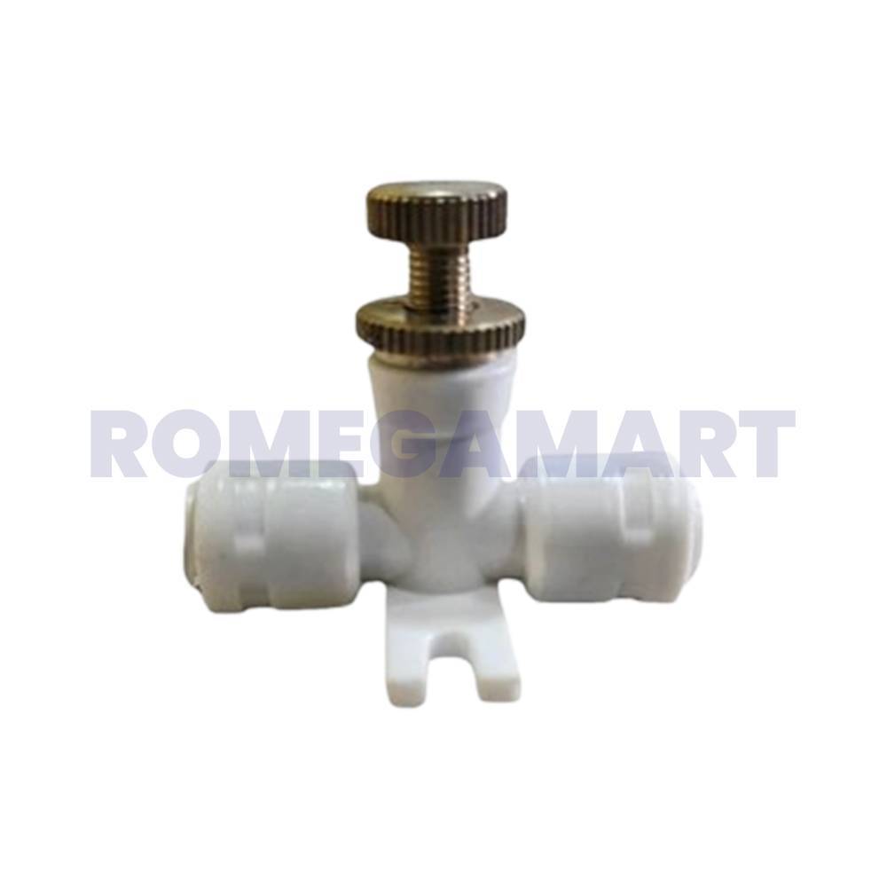 TDS Adjuster For Domestic Ro Water Purifier White Color ABS Plastic - Wave RO Aqua Solution