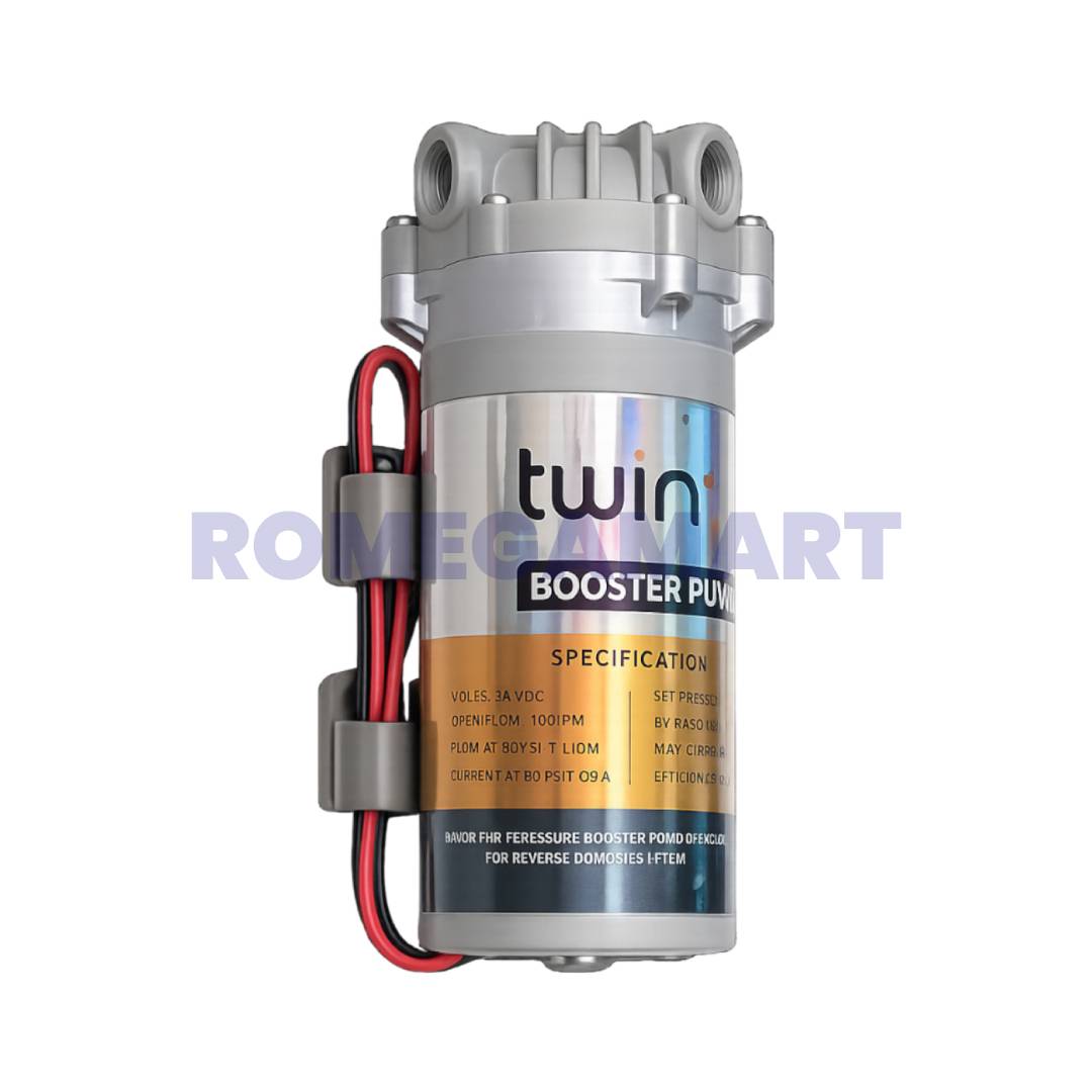 Twinflow 100 Gpd Booster Pump Suitable for Domestic RO Purifier - Dipayan Works & Products