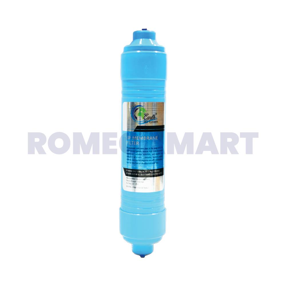Earth RO System UF Membrane Filter Blue Color Suitable For Domestic Water Purifier - EARTH RO SYSTEM 