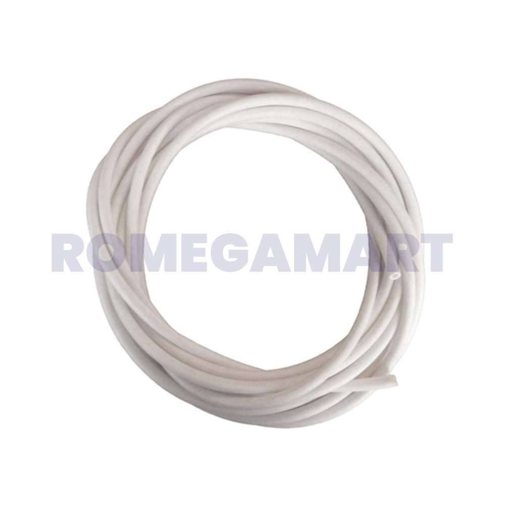 UWEK 3/8 Inch RO Pipe Roll 10 mm OD Tube White Food Grade Material 10 Meters For Domestic RO - CO ORBITAL INDIA
