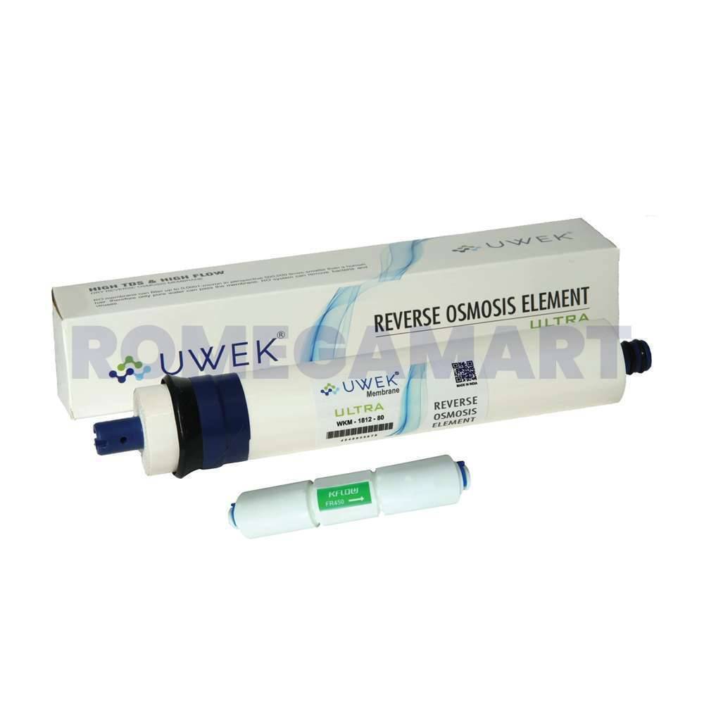 UWEK Ultra 100 GPD Membrane Work Upto 2000 TDS With FR Suitable for All Water Purifier - CO ORBITAL INDIA