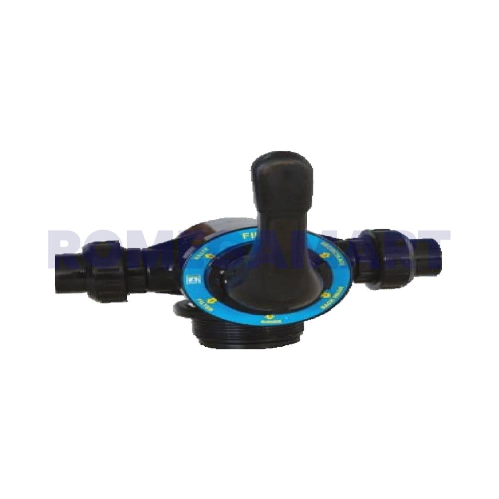 Ukl MultiPort Valve Ion Exchange for Softener in size 25 NB and 40 NB For Industrial - Ayush Aqua System