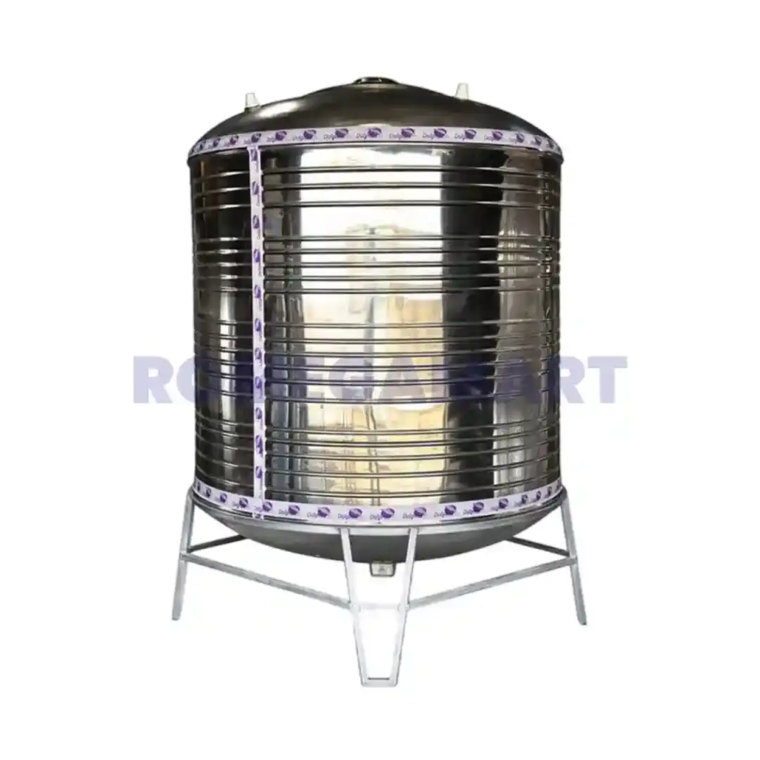 2000 Liter SS Storage Tank For Industrial Use - Crystal Water Solutions