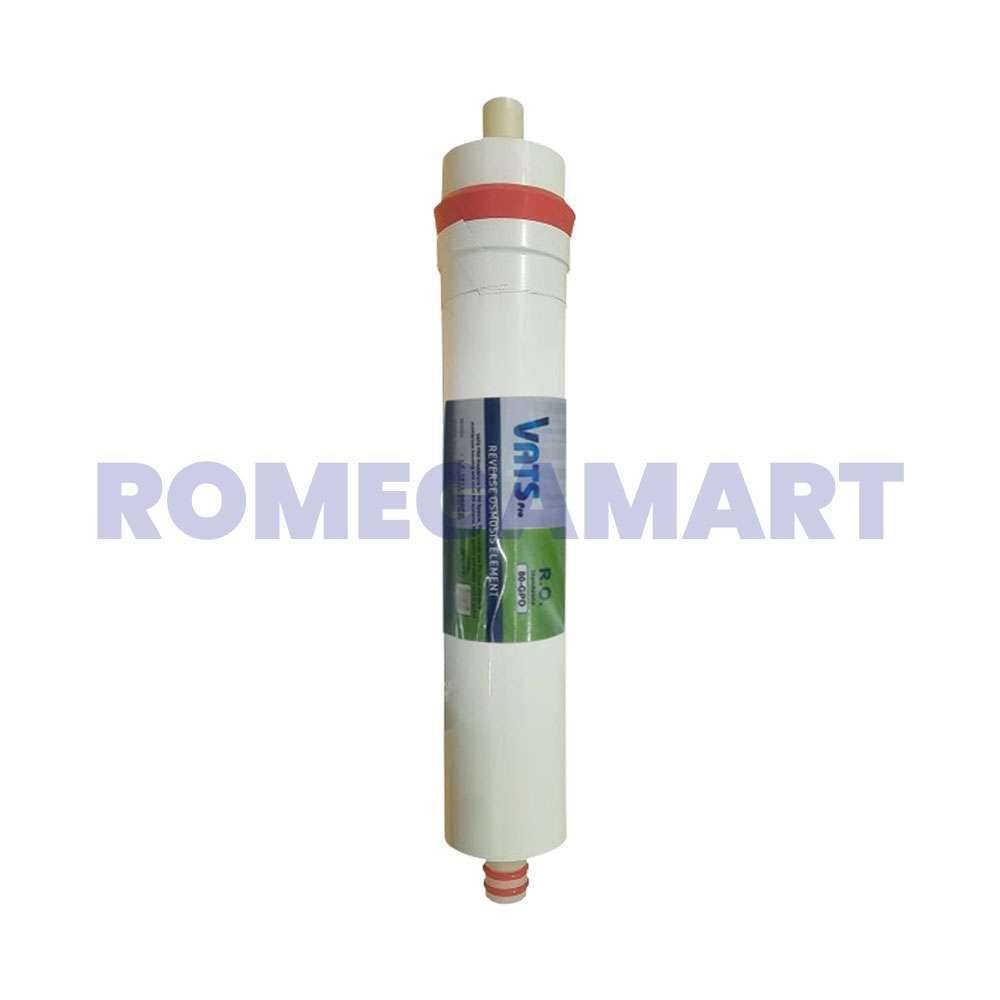 VATS PRO 80 GPD Membrane White Color Work Upto 1500 TO 2000 TDS For Domestic Use - VATSAQUA RO SYSTEM