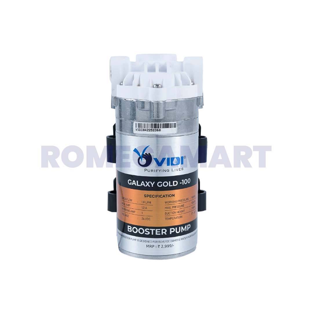 Vidi Galaxy Gold Metal Material 100 GPD Pump For Domestic Use - Winotek Enterprises