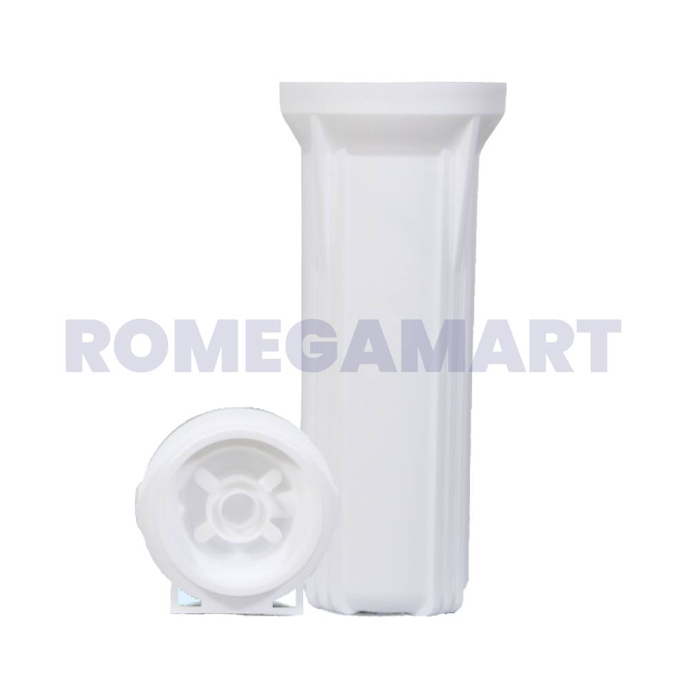 Puriex Virgin 10 Inch Filter Housing Suitable For Domestic RO White Color - SHREE NAKODA WATERTECH