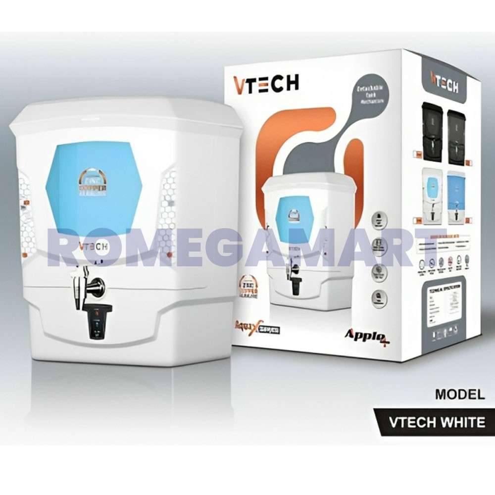 VTECH 10 Liters Storage White Color Water Purifier ABS Plastic Material - JAZZ PURE WATER SOLUTIONS