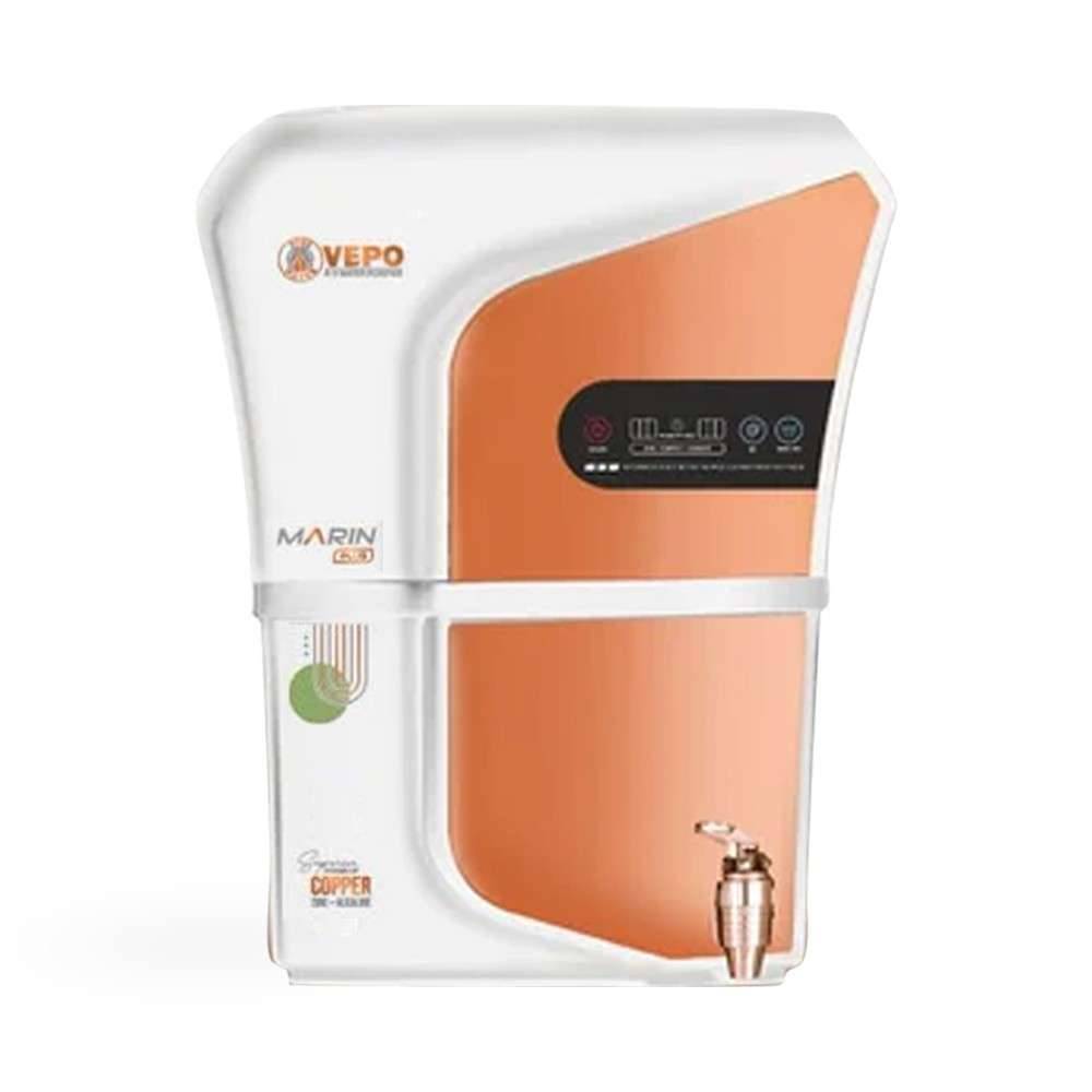 Vepo Marin Plus White Copper With Zinc+Copper+Alkaline 18 Liter Storage Water Purifier - PRUDENCE MARKETING PRIVATE LIMITED