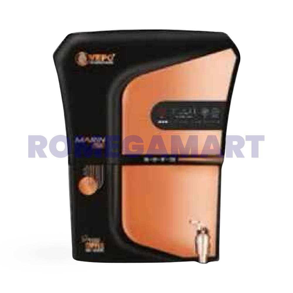 Vepo Marin Plus Black With Copper 18 Liter Storage Water Purifier With Superior Power of Copper+Zinc+Alkaline - PRUDENCE MARKETING PRIVATE LIMITED