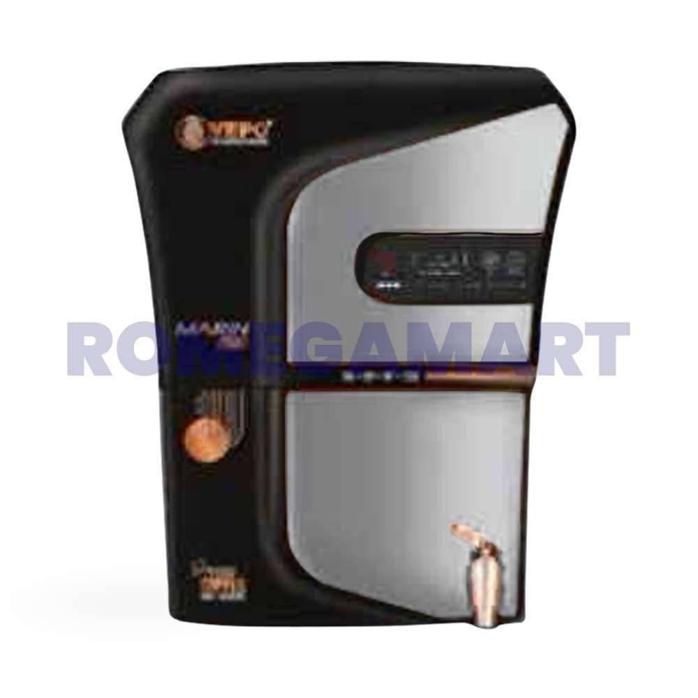 Vepo Black Marin Plus with Grey 18 Liter Storage Water Purifier With Superior Power of Copper+Zinc+Alkaline - PRUDENCE MARKETING PRIVATE LIMITED