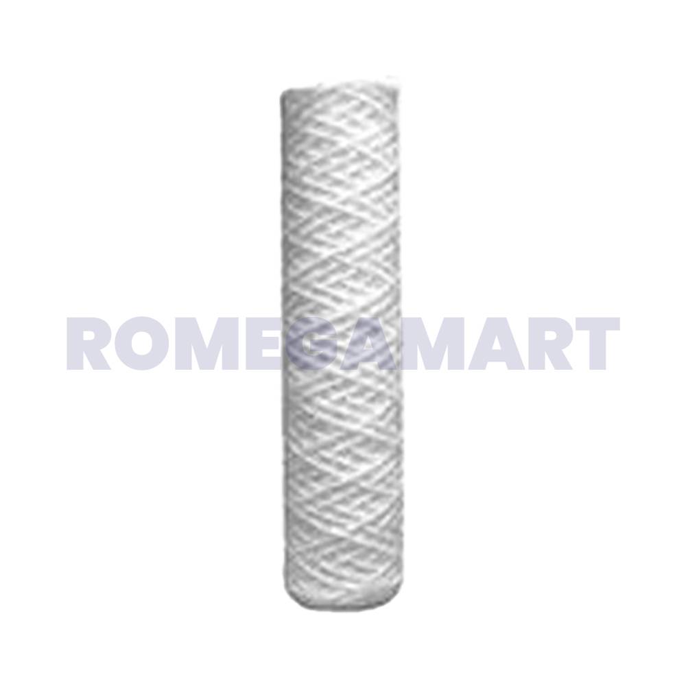 Earth RO System 10 Inch Slim Wound RO  Filter Cartridge White Color For Domestic RO - EARTH RO SYSTEM