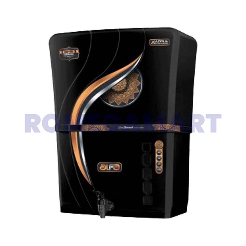 Apple Alfa Black Copper Cabinet  13 Liter Storage ABS Plastic Material For Domestic Use - GTB JI WATER SOLUTION