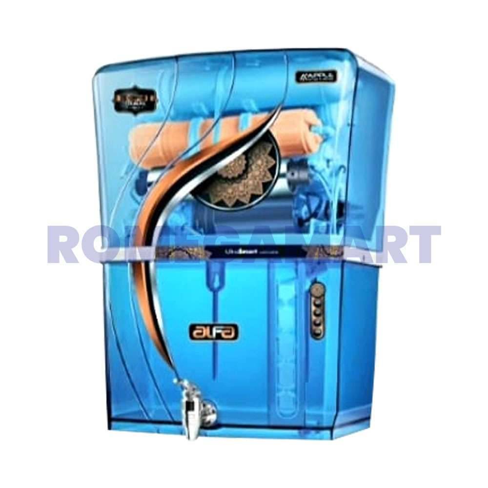 Apple Alfa 12 Liter Storage Blue Transparent Color Cabinet For Domestic Use - Divya Enterprises 